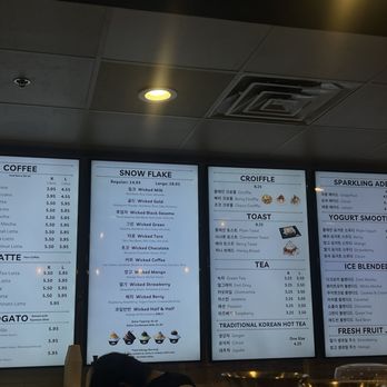 Wicked Snow - Menu - Desserts Near Me - Carrollton, Texas