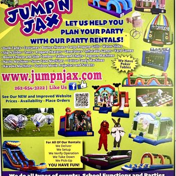 Jump N Jax - Bounce House Rentals Near Me - Milwaukee, Wisconsin Jump N Jax - Bounce House Rentals Near Me - Milwaukee, Wisconsin