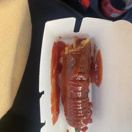 More ketchup than corn dog
