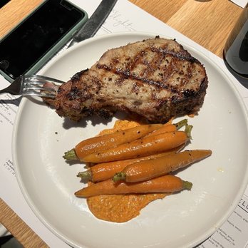 Sixty Vines - Pork chop - New American Near Me - Nashville, Tennessee