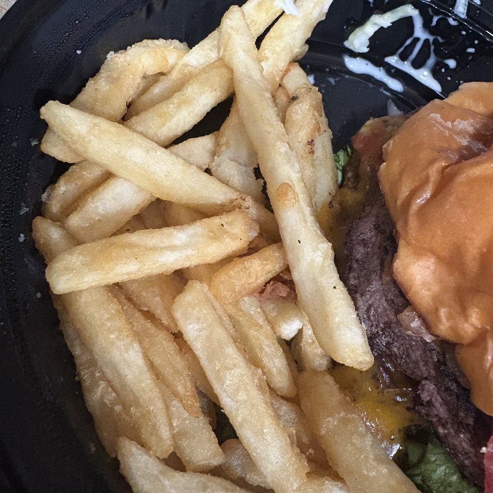 Paid extra for feta and herb upgrade....and got plain fries