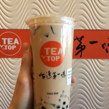 Tea Top - Earl Grey Milk Tea with 3Q - Coffee & Tea Near Me - San Jose, California Tea Top - Earl Grey Milk Tea with 3Q - Coffee & Tea Near Me - San Jose, California