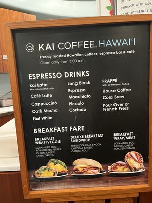 Menu photo 4 Kai Coffee Honolulu, HI