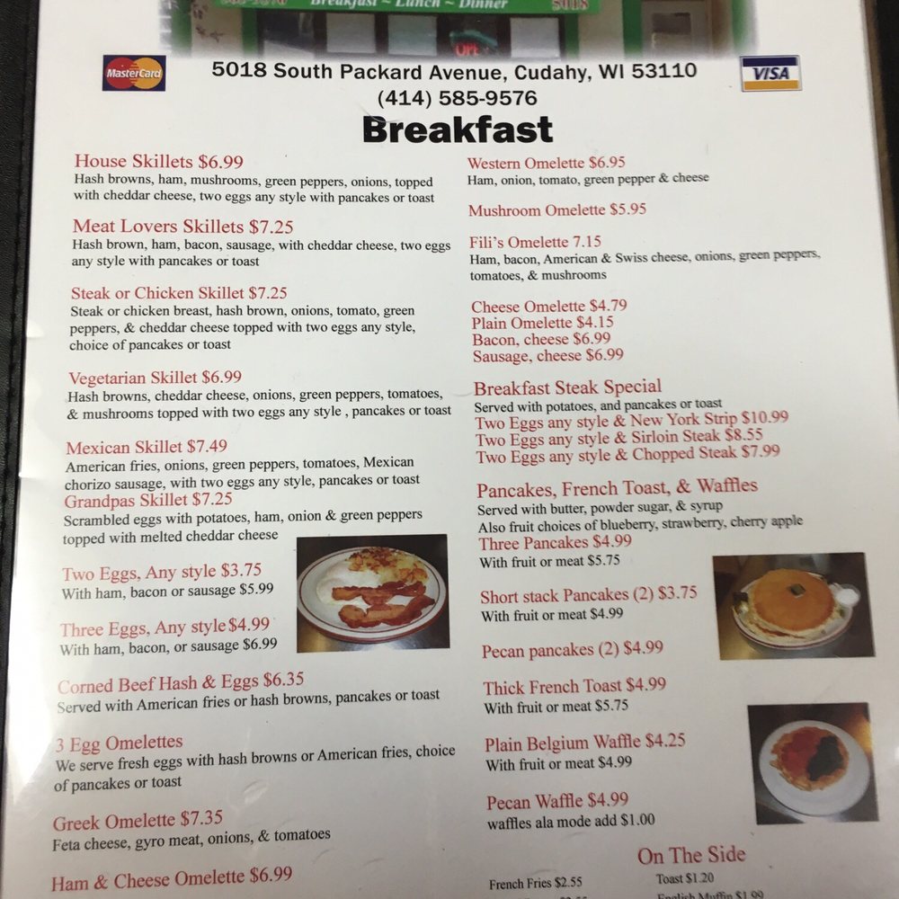 Fili's Cafe - Diners Near Me - Cudahy, Wisconsin Fili's Cafe - Diners Near Me - Cudahy, Wisconsin