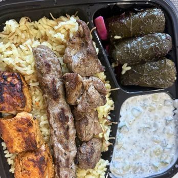Georgie's Mediterranean Cuisine - Combo Plate - Mediterranean Near Me - Pasadena, California Georgie's Mediterranean Cuisine - Combo Plate - Mediterranean Near Me - Pasadena, California