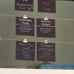 Some menu items