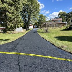 Action Sealcoating & Patch - We use oil base sealer or cold tar sealer customer preference