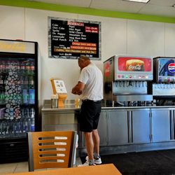 Pine Tree Cafe - The self-serve drink station