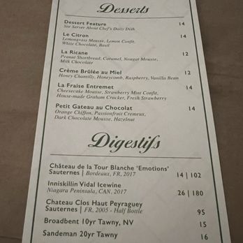 La Belle Helene - Dessert Menu 5/24 - French Near Me - Charlotte, North Carolina La Belle Helene - Dessert Menu 5/24 - French Near Me - Charlotte, North Carolina