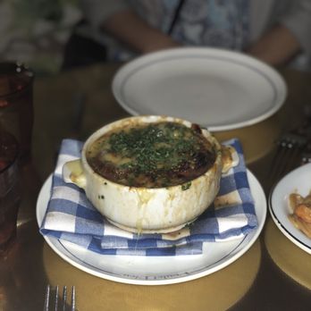 Poulet Bleu - French onion soup - French Near Me - Pittsburgh, Pennsylvania