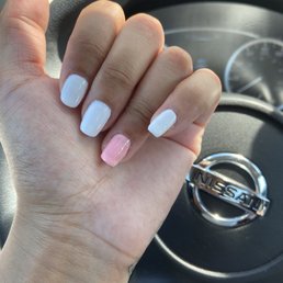 Right after leaving the salon.