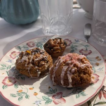 Sugarbird Cafe - Earl Grey and Strawberry Buttermilk scone and small quiche - Bakeries Near Me - Glendale, California Sugarbird Cafe - Earl Grey and Strawberry Buttermilk scone and small quiche - Bakeries Near Me - Glendale, California