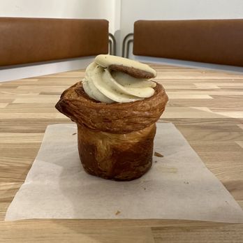Temple Pastries - Passionfruit cheesecake cruffin - IG @bougiefoodieboi - Bakeries Near Me - Seattle, Washington Temple Pastries - Passionfruit cheesecake cruffin - IG @bougiefoodieboi - Bakeries Near Me - Seattle, Washington
