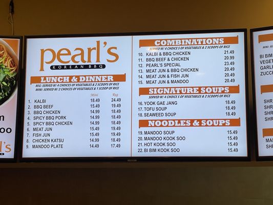 Menu photo 6 Pearl's Korean BBQ Honolulu, HI