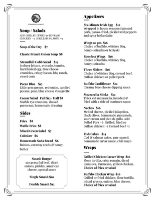 Menu photo 8 Strandhill Public Tampa, FL Menu photo 8 Strandhill Public Tampa, FL