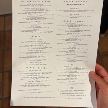 The Nest - Menu - Waffles Near Me - Ojai, California
