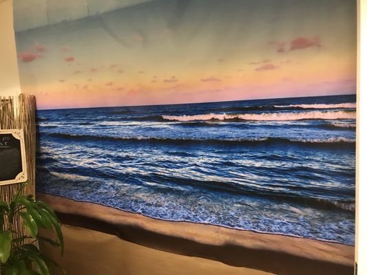 Photo of SLB Printing - Los Angeles, CA, US. 60x108 Beach image vinyl banner