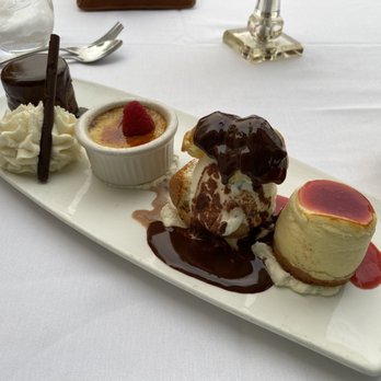 Summit House - Dessert sampler - Steakhouses Near Me - Fullerton, California Summit House - Dessert sampler - Steakhouses Near Me - Fullerton, California