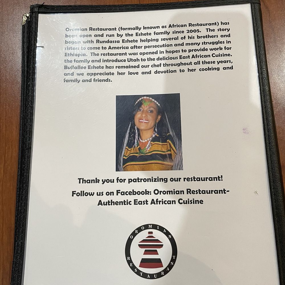 Oromian Restaurant - Story about the restaurant - Ethiopian Near Me - Salt Lake City, Utah Oromian Restaurant - Story about the restaurant - Ethiopian Near Me - Salt Lake City, Utah