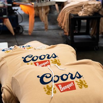 Topshelf Printers - Coors Screen Print Hoodies - Embroidery & Crochet Near Me - Greeley, Colorado