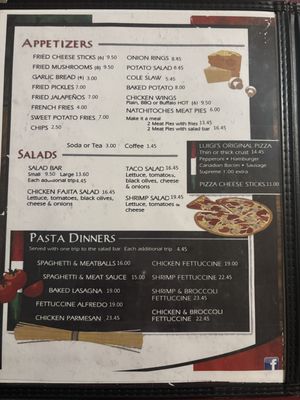 Menu photo 3 Luigi's Restaurant Arcadia, LA Menu photo 3 Luigi's Restaurant Arcadia, LA