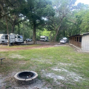 Spacious Skies Campgrounds - Looking out our window. - Basketball Courts Near Me - Savannah, Georgia Spacious Skies Campgrounds - Looking out our window. - Basketball Courts Near Me - Savannah, Georgia