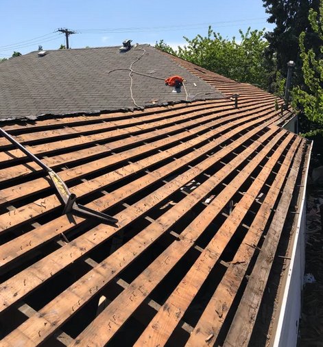 Slide of Roof Prep
