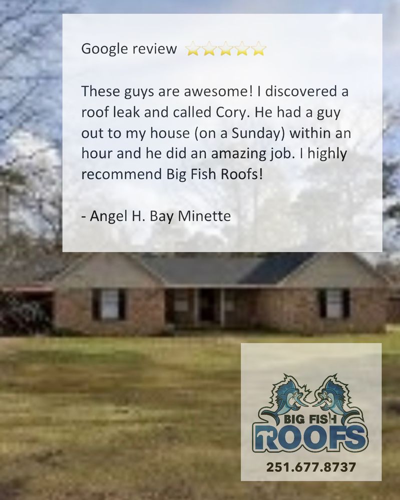 Slide of Big Fish Roofs & Restoration
