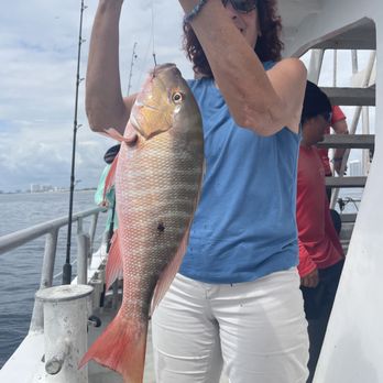 Catch My Drift - My wife's first ever mutton snapper - Fishing Near Me - Fort Lauderdale, Florida