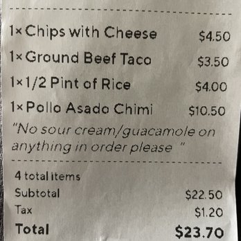 El J’s Mexican - Some of the prices - Mexican Near Me - Clifton, Colorado El J’s Mexican - Some of the prices - Mexican Near Me - Clifton, Colorado