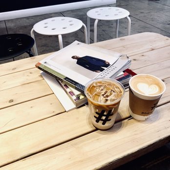 Sharp Specialty Coffee - Iced vanilla latte + lavender latte - Coffee & Tea Near Me - Los Angeles, California Sharp Specialty Coffee - Iced vanilla latte + lavender latte - Coffee & Tea Near Me - Los Angeles, California