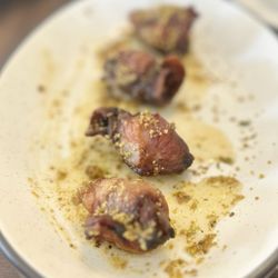 Bacon wrapped dates
