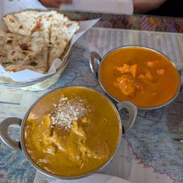 Korma and Tikka masala Korma and Tikka masala