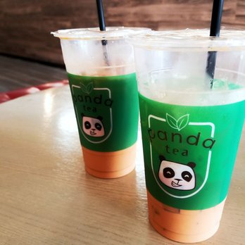 Tea Rak Tea - Thai tea for two They were perfect! - Bubble Tea Near Me - Dallas, Texas