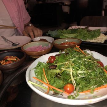 BORI - Spring Branch - Salad was a bit too vinaigry - Korean Near Me - Houston, Texas