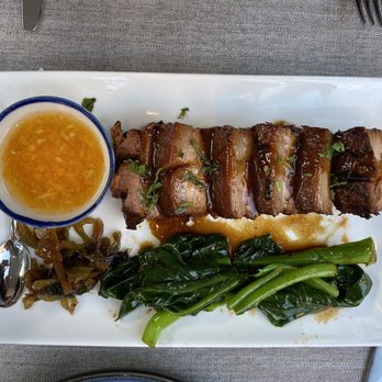 Pusadee's Garden - Pork belly app - Thai Near Me - Pittsburgh, Pennsylvania