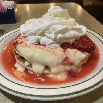 NORMS Restaurant - Strawberry cheesecake pancakes - Breakfast & Brunch Near Me - Anaheim, California