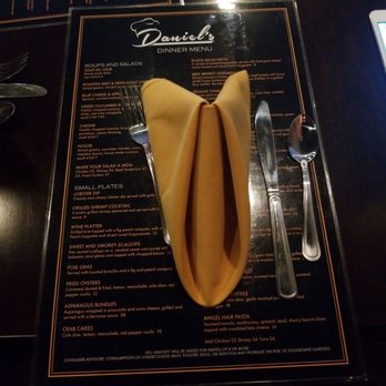 Daniel's Casual Fine Dining - Menu - New American Near Me - Wilson, North Carolina Daniel's Casual Fine Dining - Menu - New American Near Me - Wilson, North Carolina