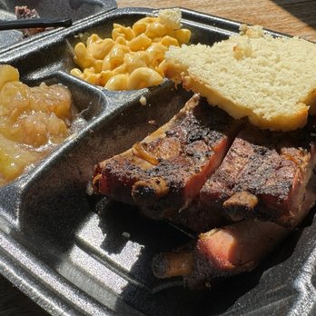 Jack's Bar-B-Que - Ribs plate. Meh. - Barbeque Near Me - Nashville, Tennessee