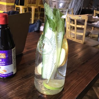 Ginger and Lemongrass - Very refreshing and creative water - Vietnamese Near Me - Whitestone, New York