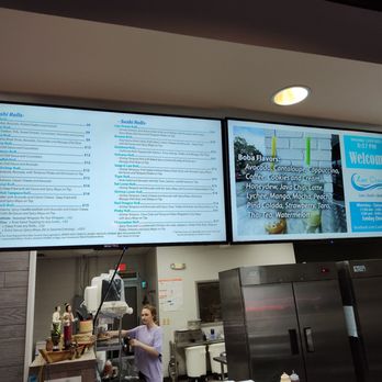 Lao Ocean - Menu at counter - Sushi Bars Near Me - Gulf Breeze, Florida