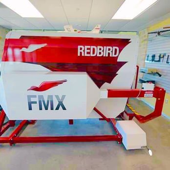 Aviator Air Flight School - Full motion Redbird Simulator - Flight Instruction Near Me - Grand Prairie, Texas