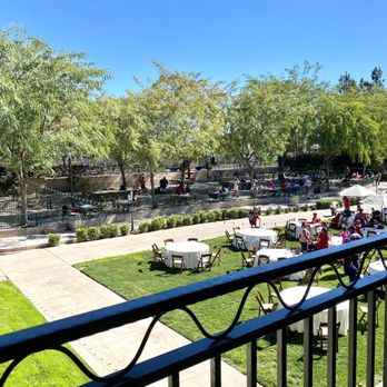 South Coast Winery - Balcony overlooking the dinning area - Wineries Near Me - Temecula, California