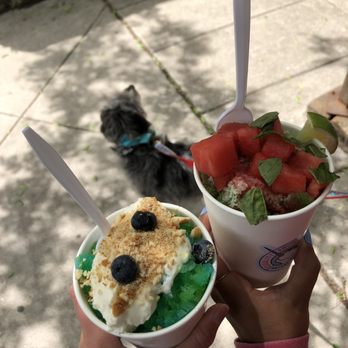 Quality Snowballs - Speciality snowballs: Blueberry lemon cheesecake & watermelon basil lime - Shaved Ice Near Me - Baltimore, Maryland
