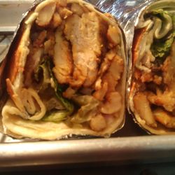 University Foods - Shawarma from the hot food area