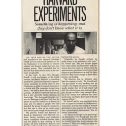 Photo of Yefim Shubentsov - Brookline, MA, US. Yefim Shubentsov -- The Harvard Experiments: Something is happening, and they don't know what it is