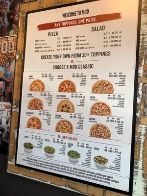 Menu photo 1 MOD Pizza Park City, UT