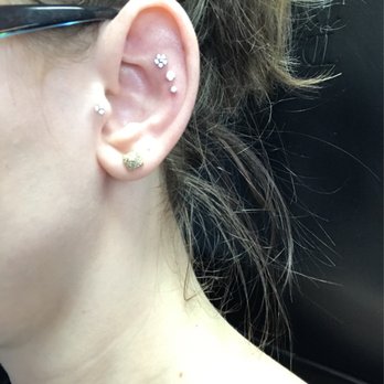 Konkrete Jungle Kustom Tattoo - Triple helix and Tragus done by Alex - Tattoo Near Me - Elkridge, Maryland Konkrete Jungle Kustom Tattoo - Triple helix and Tragus done by Alex - Tattoo Near Me - Elkridge, Maryland