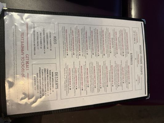 Menu photo 2 The Barn Bowl & Bistro Oak Bluffs, MA Menu photo 2 The Barn Bowl & Bistro Oak Bluffs, MA