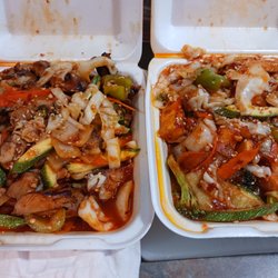 Hot & Spicy Chicken and Hot & Spicy Tofu